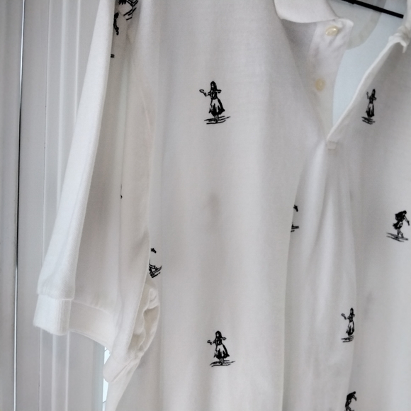 Men's Chaps Hula Girl Shirt - Picture 5 of 5